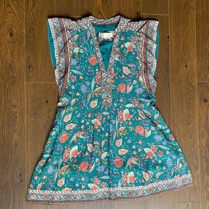 Anthropologie boho dress